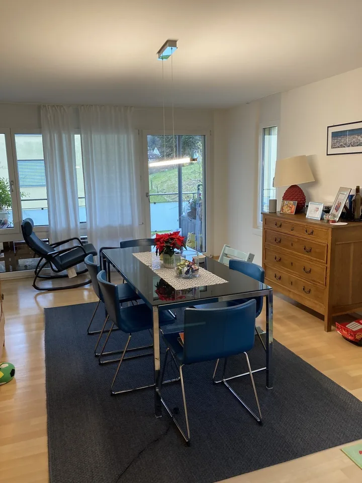 Spacious, Bright and Cousy 4th-floor apartment for rent in Zurich