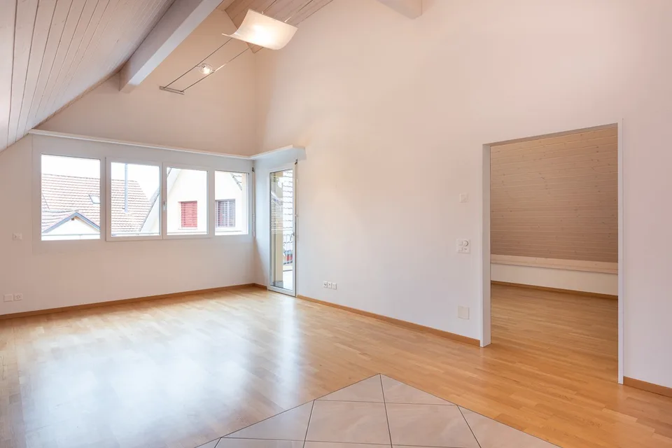 Grosszügige und moderne 4.5-Zimmer-Dachwohnung im Grünen