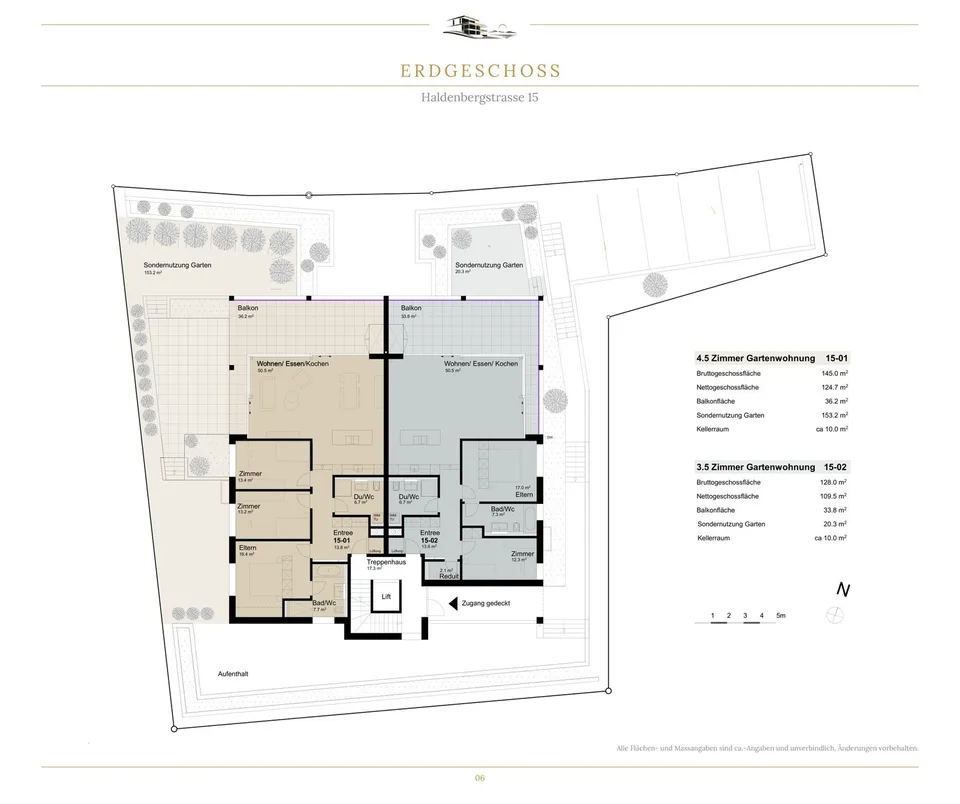3.5 Zimmer-Wohnung mit Panoramaseesicht
