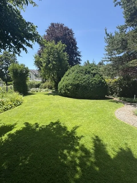 6.5 Zimmer eingebettet in üppigem Garten (3 Schlafzimmer, 2 Arbeitszimmer)