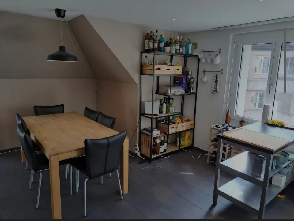 Schönes WG-Zimmer mit eigenem Bad und Dachterrasse im Bruchquartier