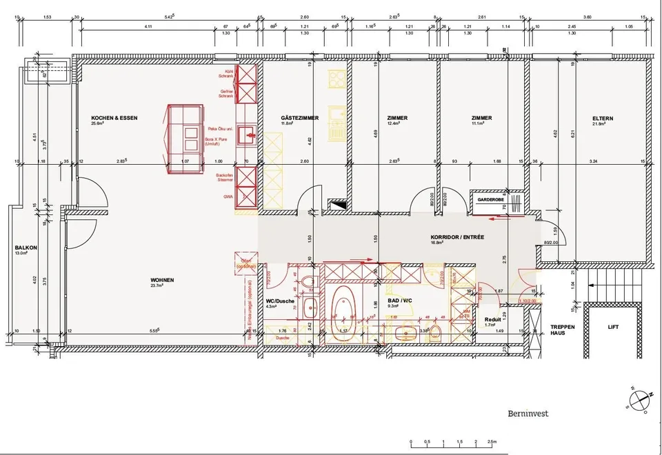 Exklusive 5.5-Zimmerwohnung - modernes Wohnen auf höchstem Niveau