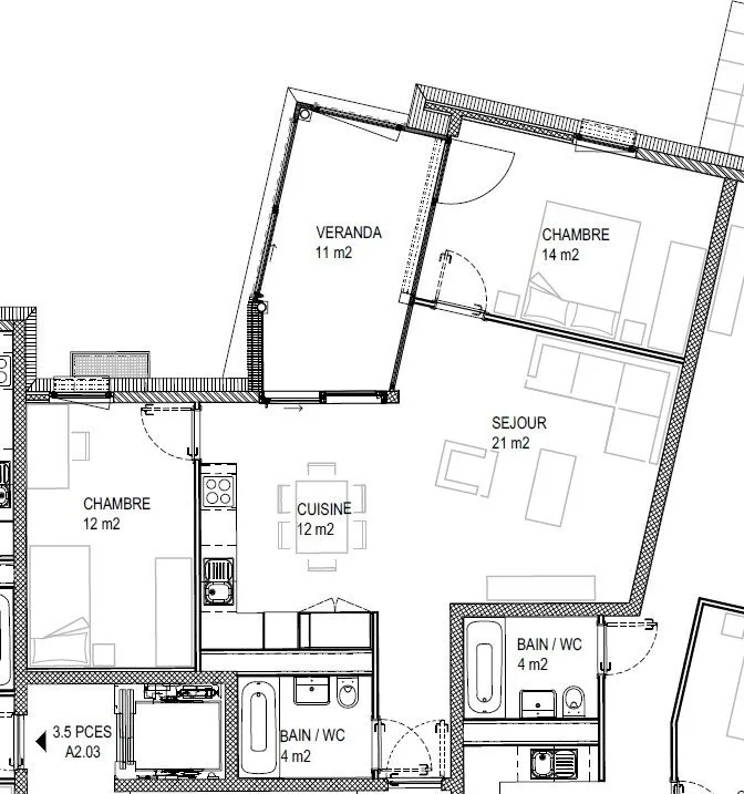 Quartier Fiches Nord - Proche des commodités