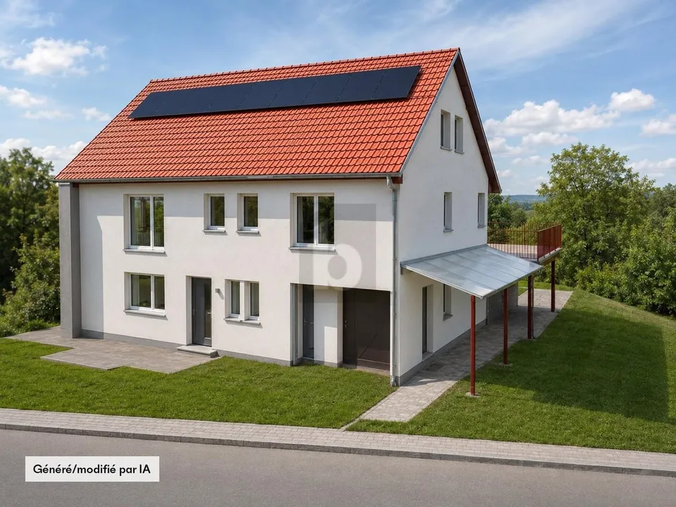 Duplex spazioso con balcone in ambiente tranquillo