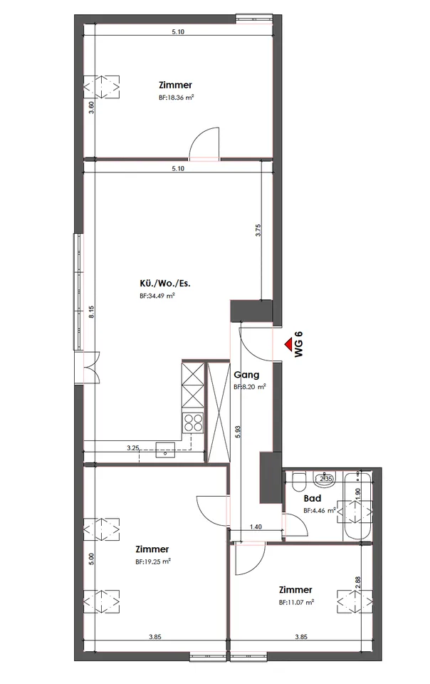 4½-Zimmer-Dachwohnung mit traumhafter Aussicht und Hobbyraum