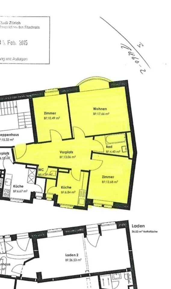 3.5 Zimmer WG direkt in Wiedikon Zürich