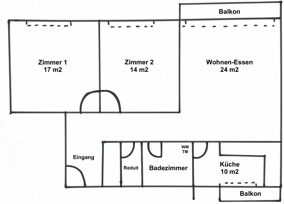 Moderne 3-Zimmer Wohnung in Oerlikon