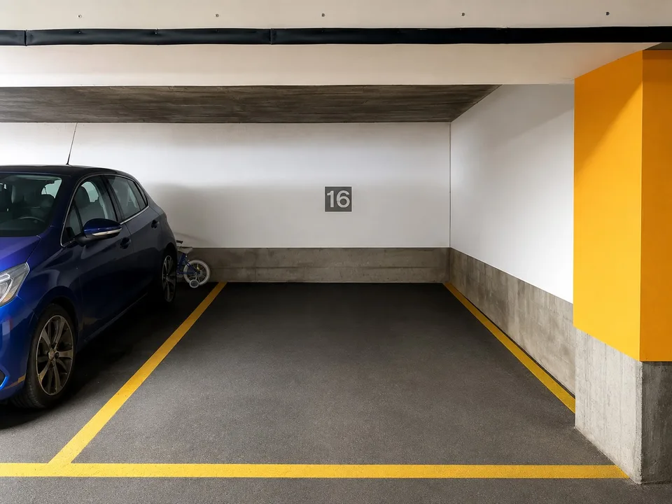 Tiefgaragenparkplatz zu vermieten