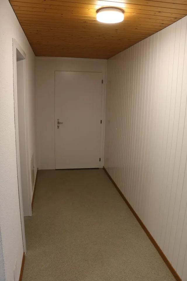 2 ½  Zimmer - Dachwohnung komplett renoviert, im 3. OG, Lift, Reduit, Waschküche gleich nebenan, Estrich- und Kellerabteil, auf Wunsch Einstellhallenplatz