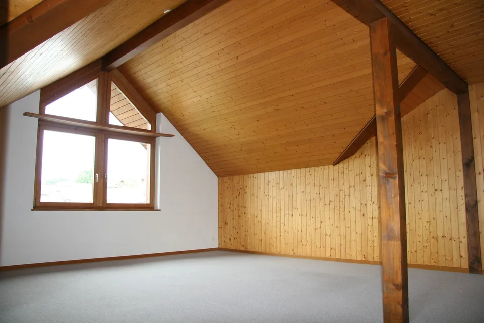 2 ½  Zimmer - Dachwohnung komplett renoviert, im 3. OG, Lift, Reduit, Waschküche gleich nebenan, Estrich- und Kellerabteil, auf Wunsch Einstellhallenplatz