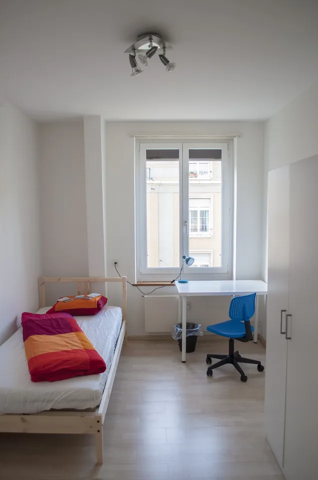 🏡 Bright, Fully Furnished Room in Basels Popular St. Johann District near Novartis Campus