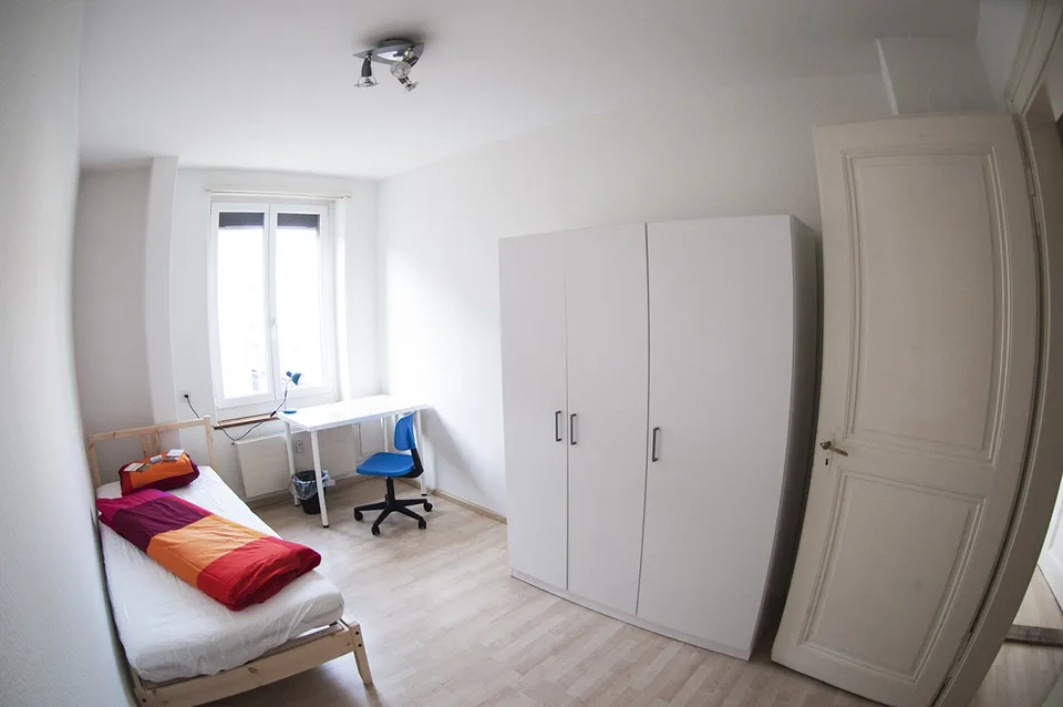 🏡 Bright, Fully Furnished Room in Basels Popular St. Johann District near Novartis Campus