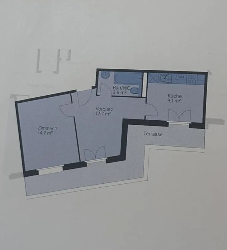 2.5 Apartment close to Rosental and Messeplatz