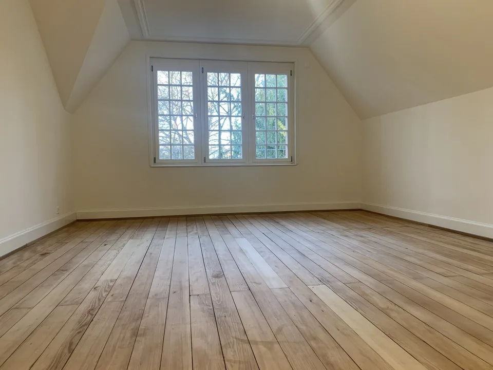 Exclusive maisonette attic apartment in the Paulusquartier with garden seating