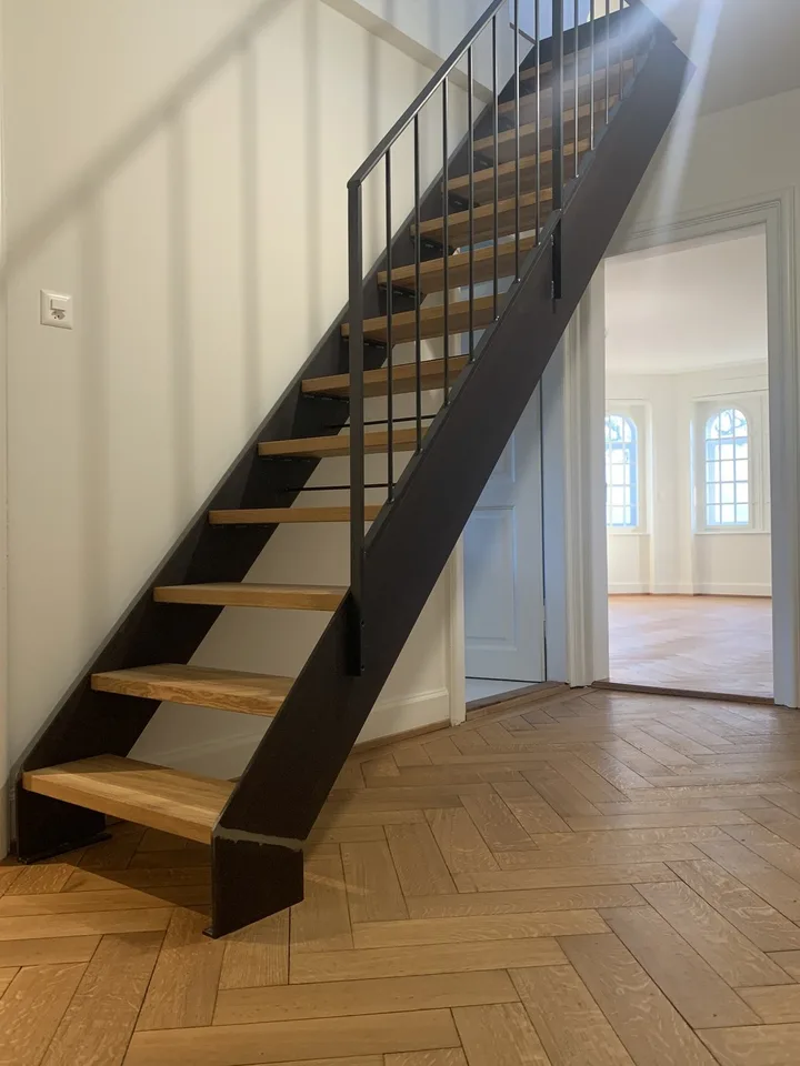 Exclusive maisonette attic apartment in the Paulusquartier with garden seating