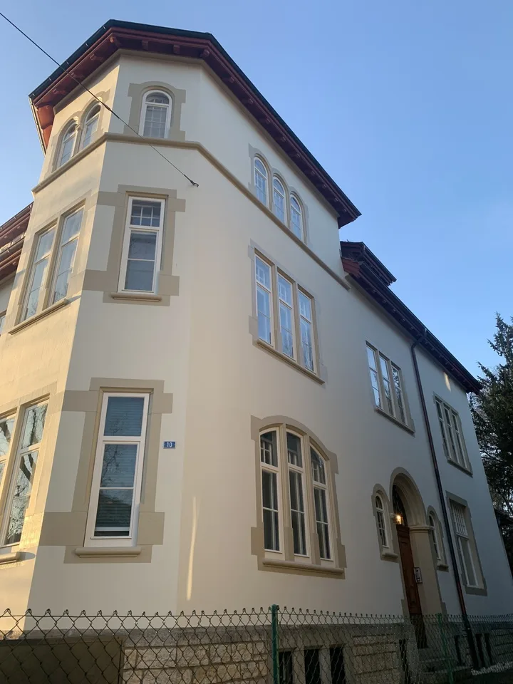 Exclusive maisonette attic apartment in the Paulusquartier with garden seating