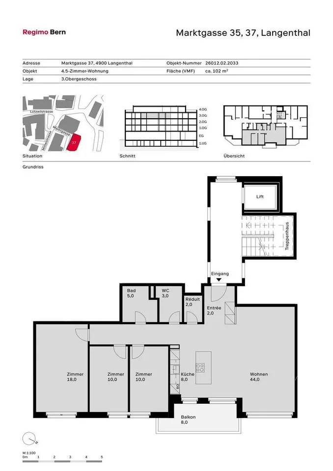 MIETEN OHNE KAUTION - zentrale Wohnung für Geniesser