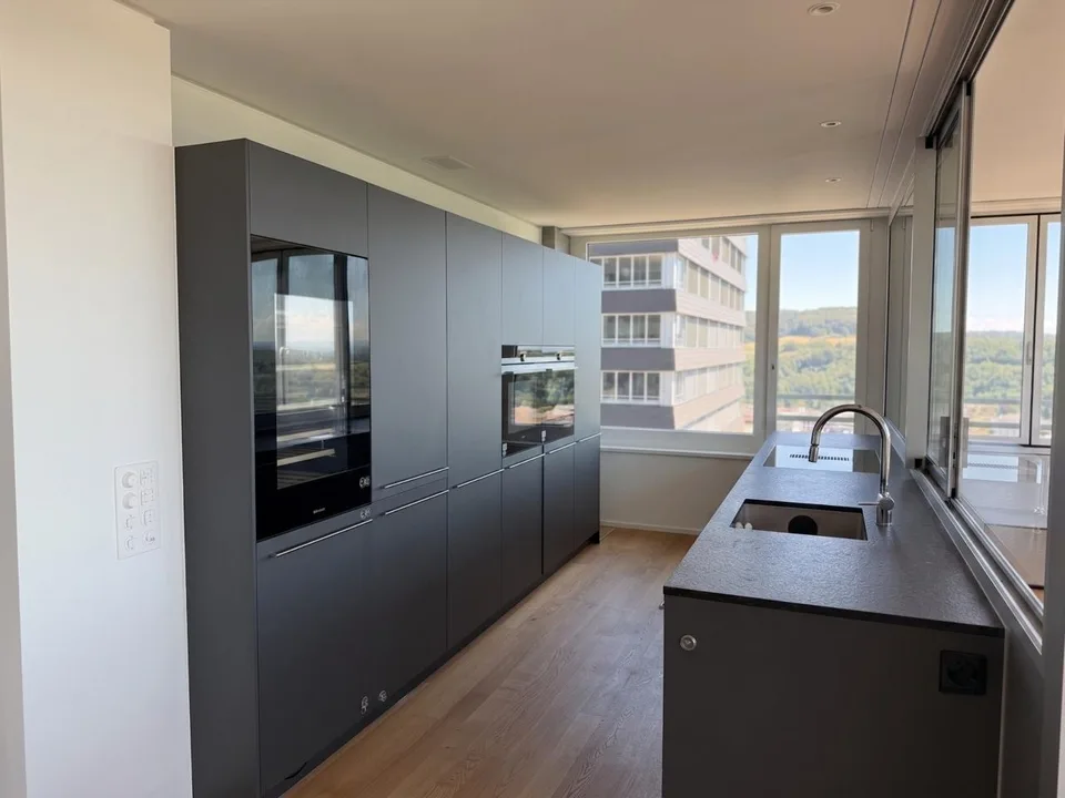 „Exklusive 4.5-Zimmer-Wohnung in Eigentumsstandard – atemberaubender Ausblick auf den Rheinfall"