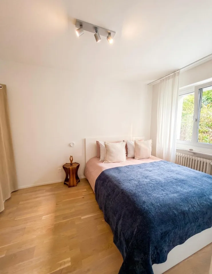 moderne und lichtdurchflutete 3-Zimmer-Wohnung mit Balkon in Horgen