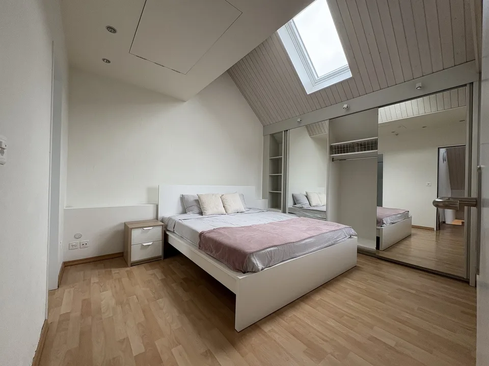 Exclusive, Fully Furnished 3.5-Room Gallery Apartment with Balcony and Fireplace in Schwerzenbach