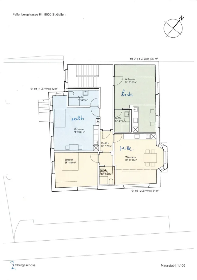 Sanierte 1.5-Zimmer Wohnung, Riethüsliquartier