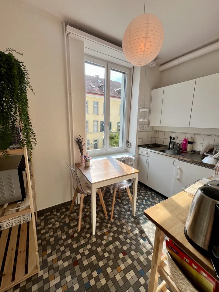 Vollmöbilierte 1-Zimmerwohnung zur Untermiete - Top-Lage