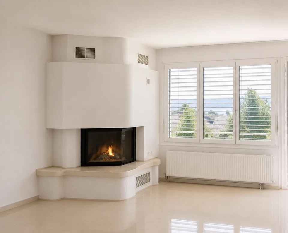 Ruhiges Penthouse mit See- und Alpenblick in Enge