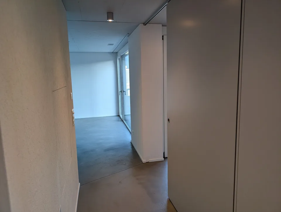 2 ½ rooms, Minergie attic flat in a clam street in Zürich Altstetten
