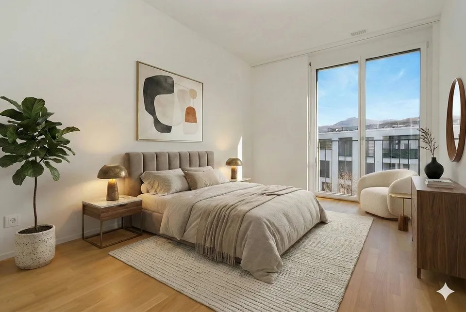 Modern living in a prime location with a private garden