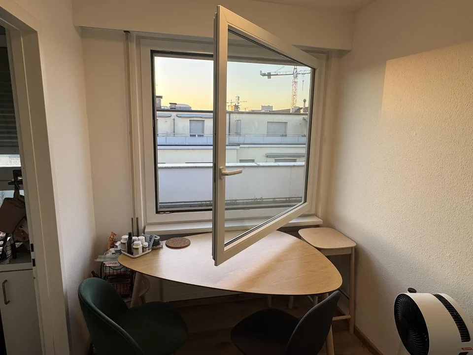 1.5-Room Og.5 Rooftop Apartment with Terrace in Basel