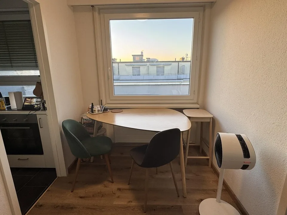 1.5-Room Og.5 Rooftop Apartment with Terrace in Basel