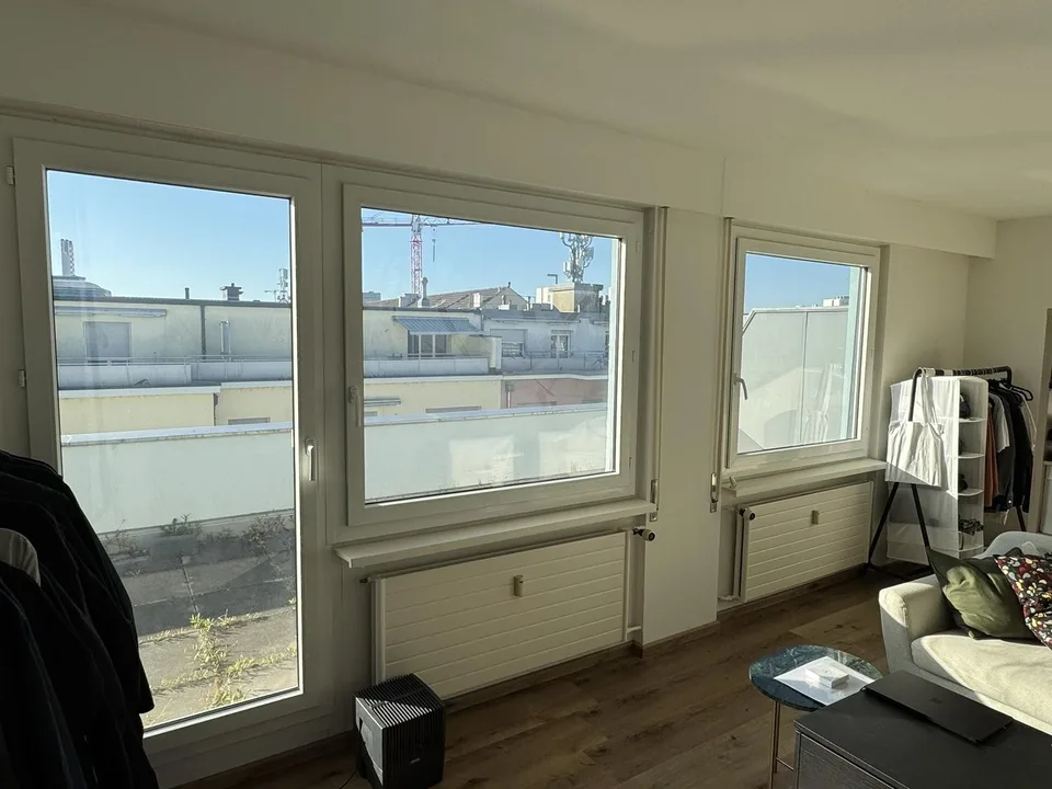 1.5-Room Og.5 Rooftop Apartment with Terrace in Basel
