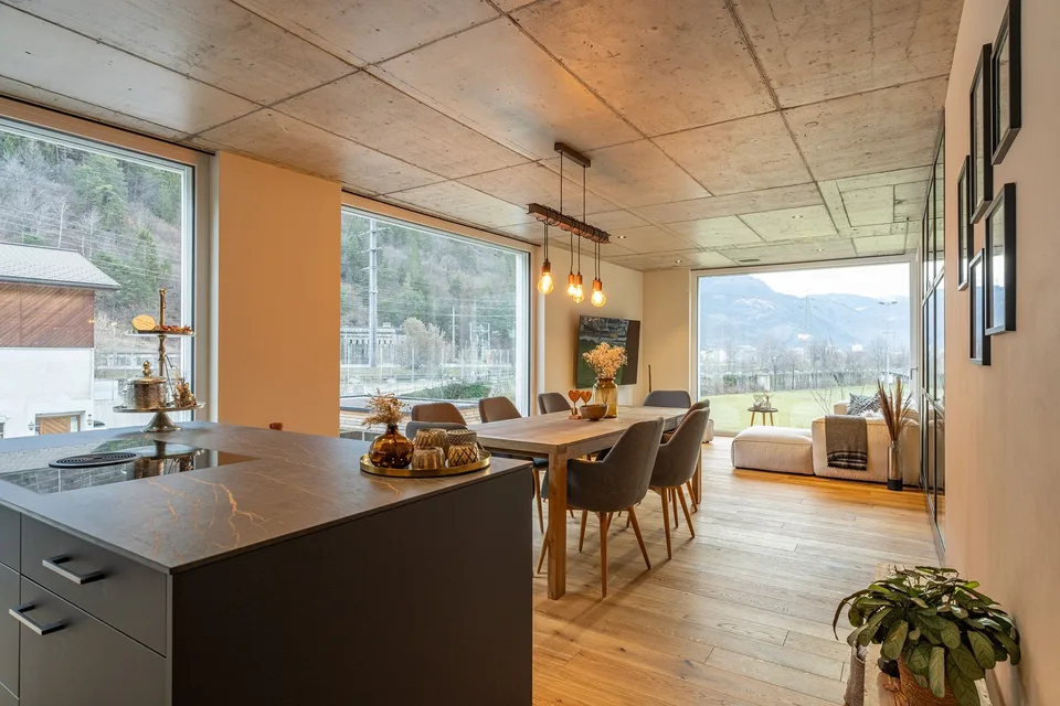 Moderne 4.5 Zimmerwohnung in Naters