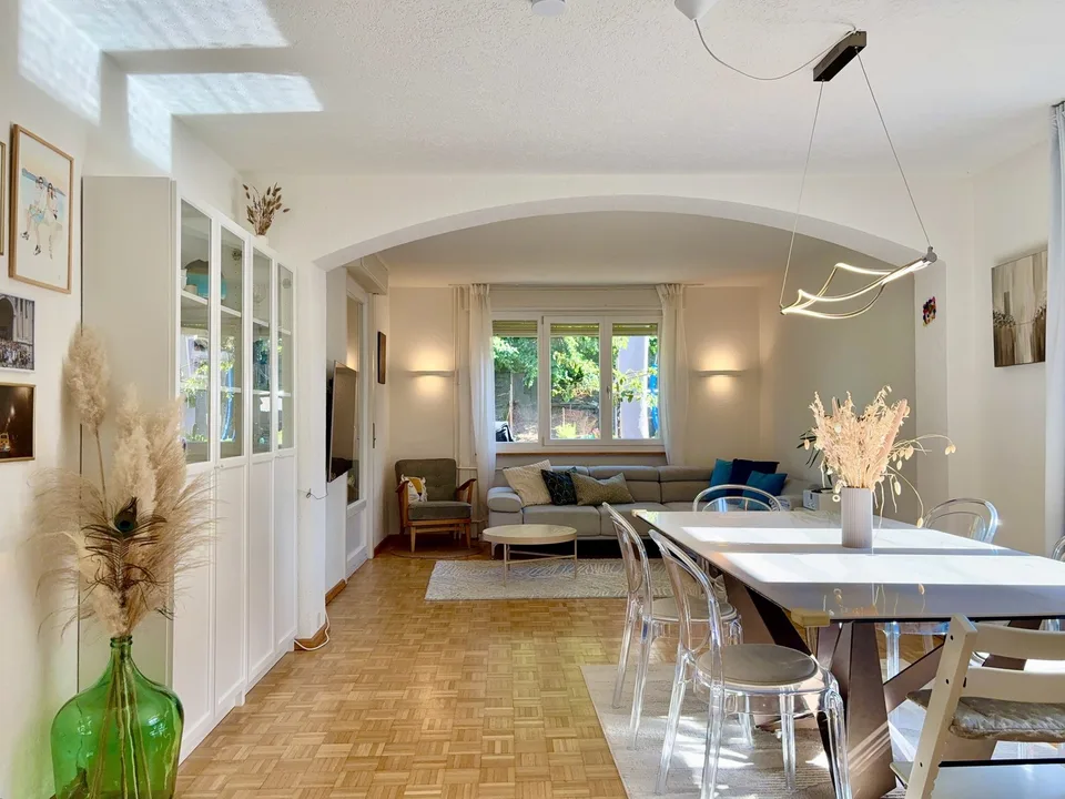 Parc Guintzet: Maison 2 appartements / Haus mit Garten