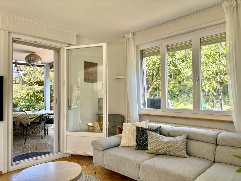Parc Guintzet: Maison 2 appartements / Haus mit Garten
