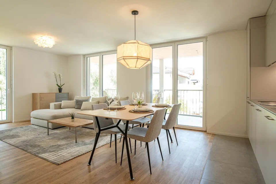 Traumhafte 3.5 Zimmerwohnung an idealer Lage in Glis