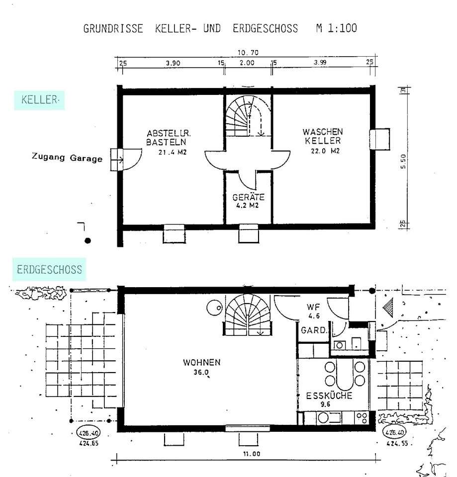 Maison de rangée lumineuse et spacieuse de 5,5 pièces à Dänikon