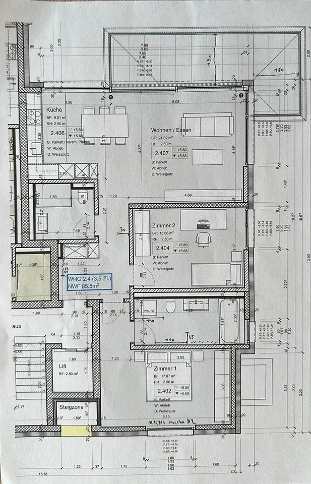 Birmensdorferstrasse 565, 8055 Zurich - CHF 3’440 inkl. NK pro Monat