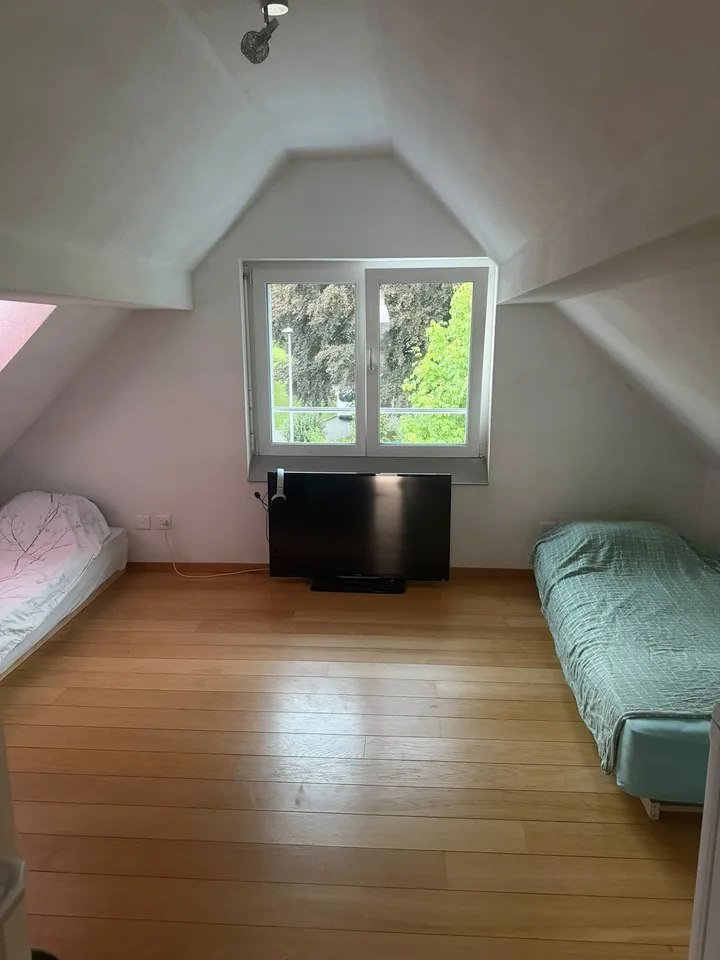 Helle 3.5-Zimmer-Dachwohnung in St. Gallen / Bright 3.5-Room Attic Apartment in St. Gallen