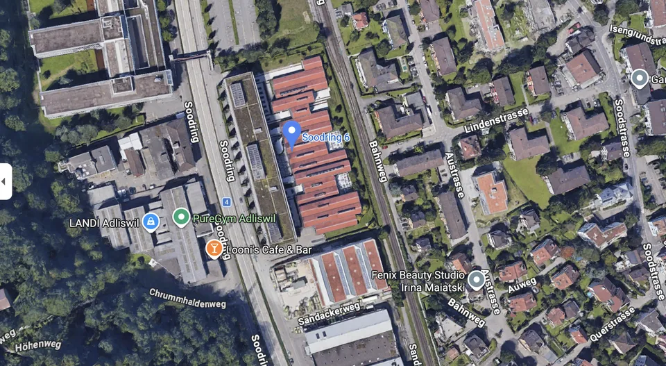 TIEFGARAGEN PARKPLÄTZE IN ADLISWIL, ZÜRICH  / AB 1.- CHF/H / AB 160.- CHF/MONAT