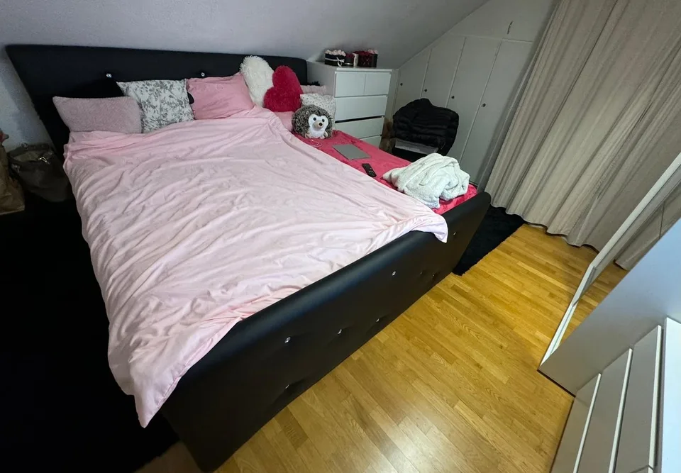 Looking for a 3rd Flatmate! Top Floor Attic Room with Private Bath, Balcony & Private Entrance