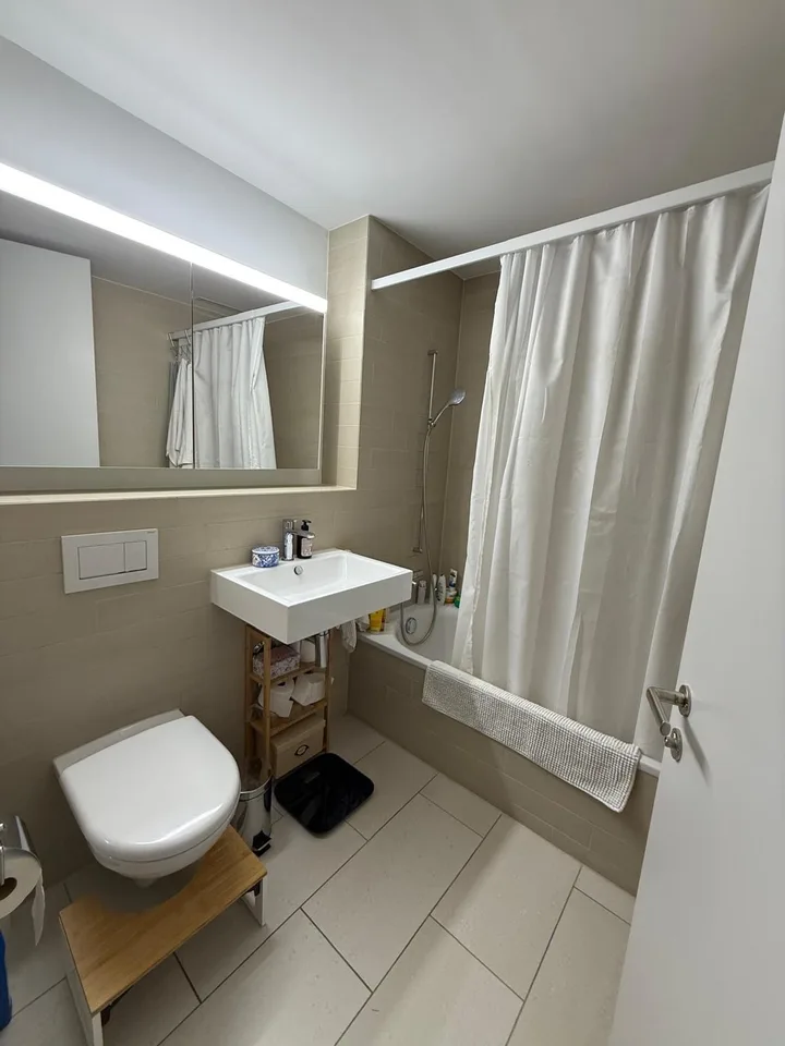 Beautiful 3.5 room apartment in Leimbach - book your spot at the viewing using the link in the description