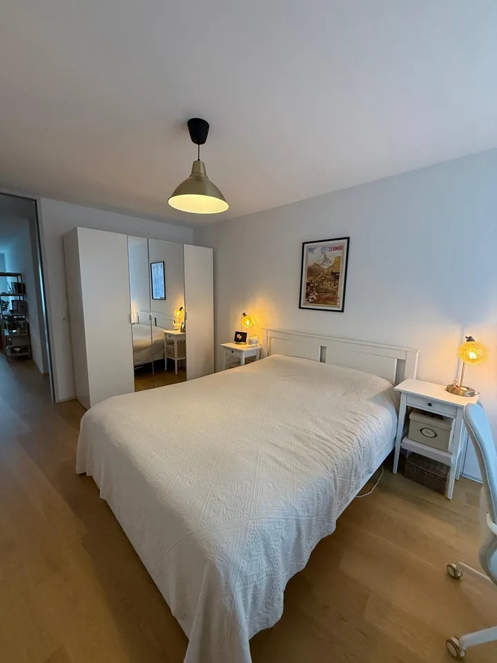 Beautiful 3.5 room apartment in Leimbach - book your spot at the viewing using the link in the description