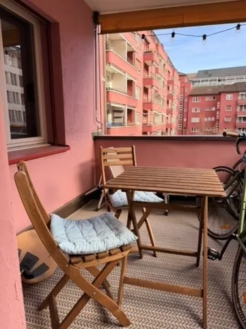 Only for 3 months: Bright Apt in Kreis 4 (Europaallee)