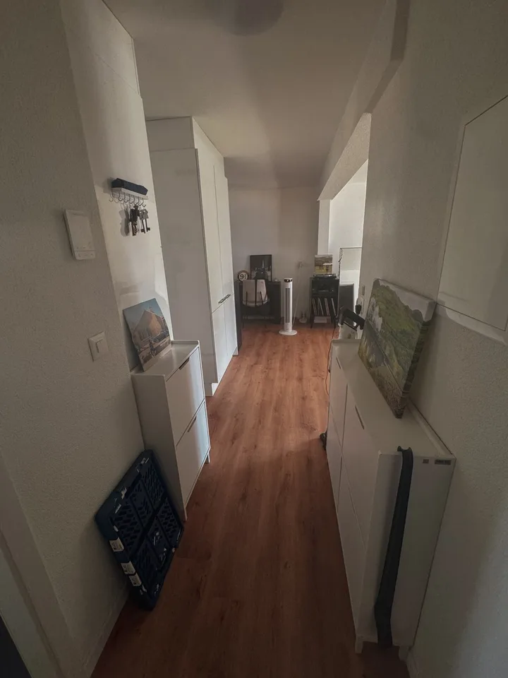 Moderne, lichtdurchflutete 2.5-Zimmer-Wohnung mit 15m² Balkon – ruhig & direkt beim Bahnhof Möhlin