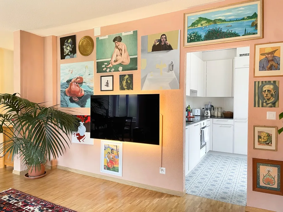 Beautiful, stylish apartment in Biel city center and near the lake
