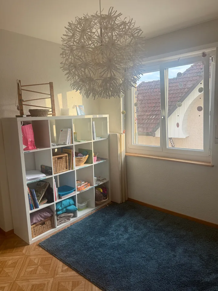 Helle 3-Zimmer Wohnung mit Balkon und Gartenmitbenutzung