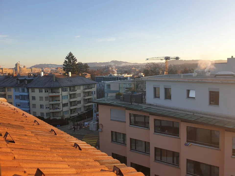 Mansarde an Toplage im Sulgenauquartier