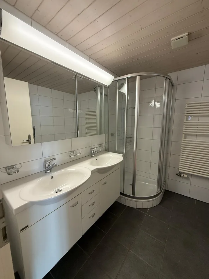 Helle 3-Zimmerwohnung mit grossem Balkon und Gartenzugang in Bubendorf