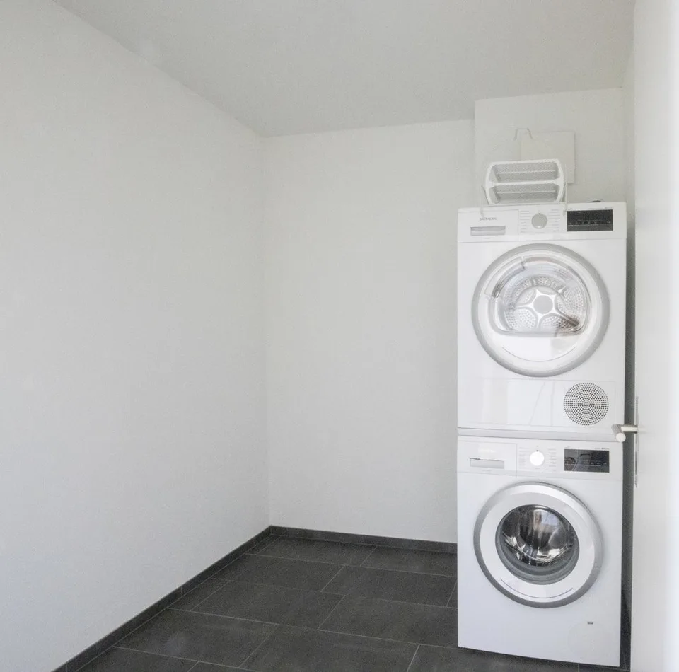 Moderne Wohnung mit eigenem Waschturm